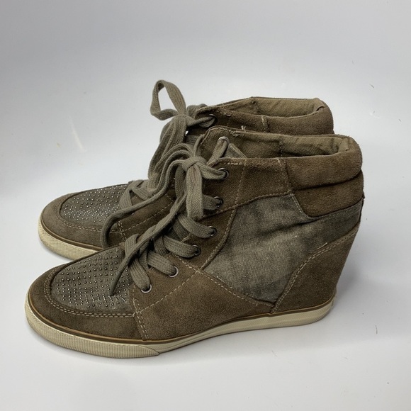 American Eagle Outfitters wedge sneakers size 7 - Picture 4 of 8